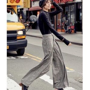 Free People Extreme Tailored Wide-Leg Pants
